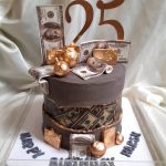 Fault Line Dollar Cake