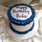 Fire Cake with Edible Image