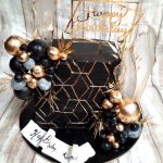 Geometric Luxe Cake