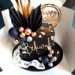 Bespoke Black & Gold Cake