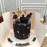 Midnight Luxe Drip Cake