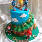Sonic Theme Cake