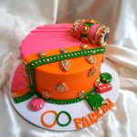 Mehndi Theme Cake