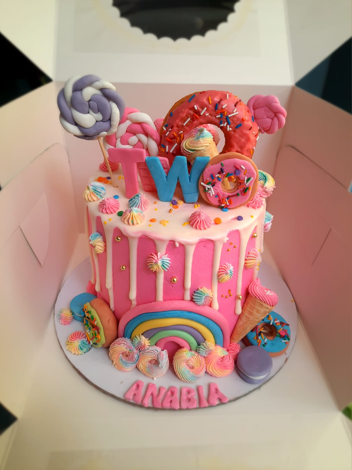 WhatsApp Image 2026-05-06 at 22.58.51 (1) Candy Theme Cake - Image 1